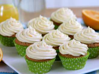 Gluten-Free Orange Creamsicle Cupcakes