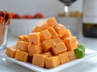 Marinated Cheese Cubes