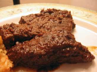 Short Ribs Braised in Coffee Ancho Chile Sauce