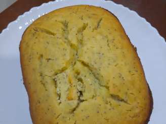 Bread Maker Lemon Poppy Seed Loaf