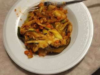 Low Carb Low Fat Zoodle Bolognese (Zucchini Noodles)