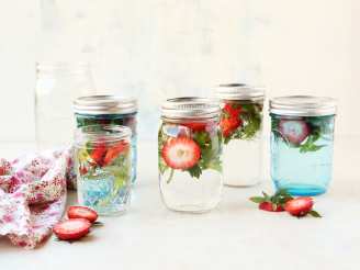 Strawberry & Basil Spa Water