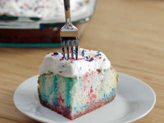 Red, White & Blue Poke Cake
