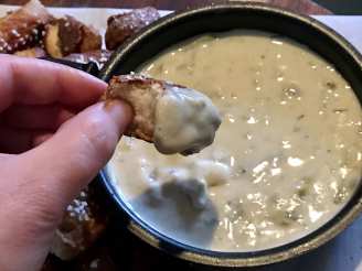 Spicy Hatch Chile Queso Blanco Dip