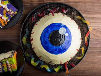 Marbled Eyeball Cake