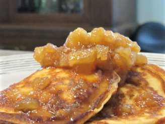 Apple Cider Pancakes With Maple Cider Syrup