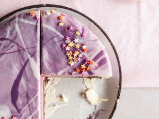White Chocolate Mousse Mirror Cake