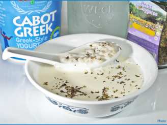 Cold Armenian Yogurt-Barley Soup by Sy