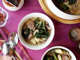Zuppa Di Salsiccia Italiana (Italian Sausage Soup)