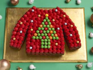 Ugly Sweater Cookie Cake