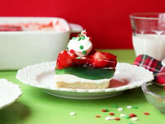 Christmas Cookie Jelly Bars