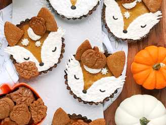 These Foxy Gingersnap Pumpkin Pies ...