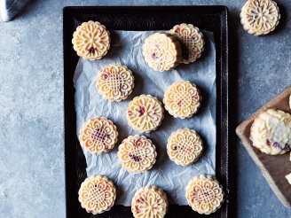 FIVE-SPICE CRANBERRY MOONCAKE COOKIES FROM THE COOKIE BOOK