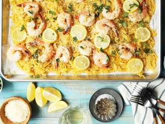 Sheet Pan Shrimp Scampi