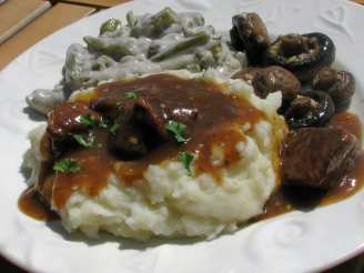 Stewed Beef With Gravy