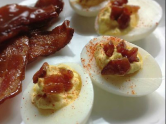 Amazing Bacon Deviled Eggs