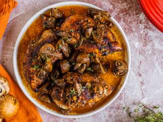 Balsamic Chicken and Mushrooms