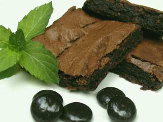 Healthy (kind of ) Chocolate Mint Brownies