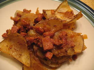 Cajun Ham and Potato Bake