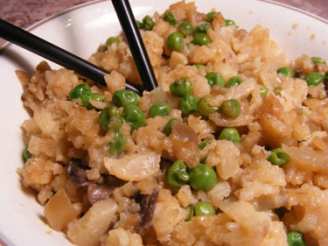 Browned Rice with Peas
