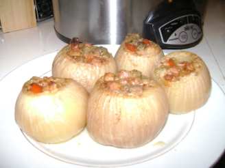 Stuffed Onions (Crock Pot)