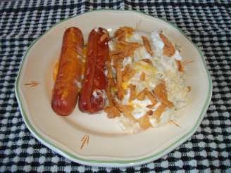 Hash Brown Taters With Dogs