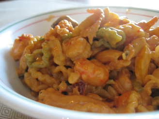 Angel Pasta with Lobster Sauce