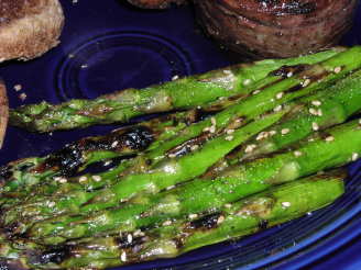 Fiery Grilled Asparagus
