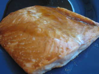 Salmon Fillet with Soy Glaze