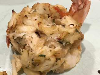 Baked Stuffed Shrimp with Crabmeat Stuffing