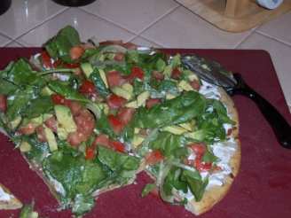 Drake Hogestyn's Salad Pizza