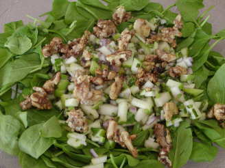 Spicy Minted Nut Salad