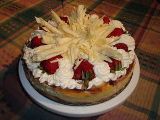 Strawberry Marbled Cheesecake