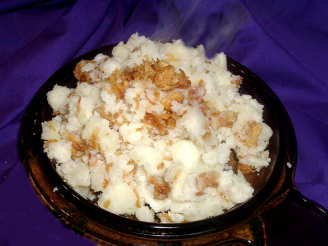 Crunchy, Easy, Onion Garlic Potatoes