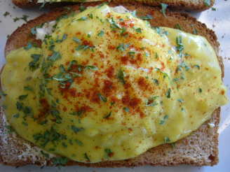 Curried Eggs on Toast