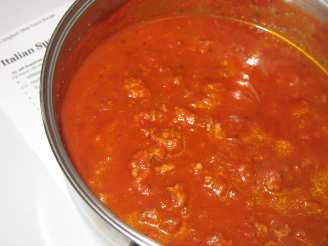 Italian Spaghetti Meat Sauce