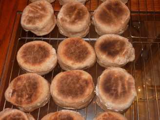 Whole Wheat English Muffins