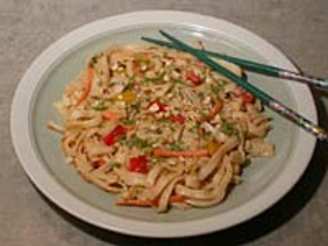 Spicy Thai Noodles with Vegetables