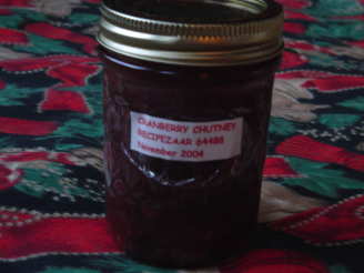 Seasonal Cranberry Chutney