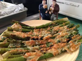 Asparagus Parmigiana