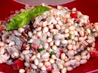 White Bean Pancetta Salad