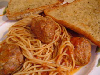 Meatballs for Spaghetti or Sandwiches