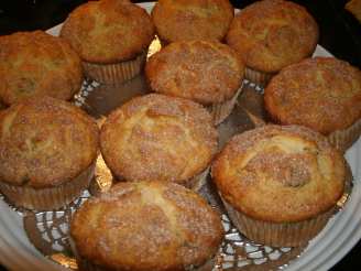 Oatmeal Cinnamon-Sugar Muffins