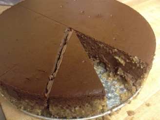 low-carb copycat godiva chocolate cheesecake!