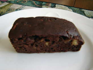 Easy One-Bowl Apple Snack Brownie Cake