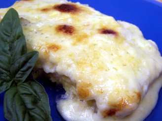 Polenta Gratin With Gorgonzola Cheese