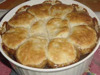 Biscuit-Topped Steak Pie