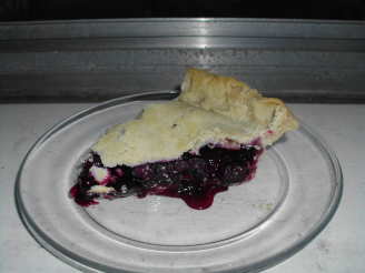 Fresh & Flaky Blueberry Pie