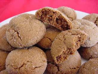 Fluffy Molasses Cookies