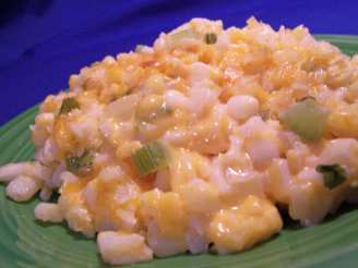 Rice, Cheese and Corn Bake
